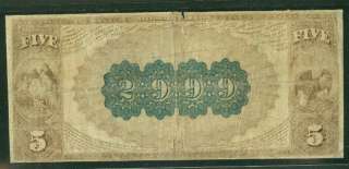 00 National Currency – Brown Back, BRIDGETON NB New Jersey, 1882 