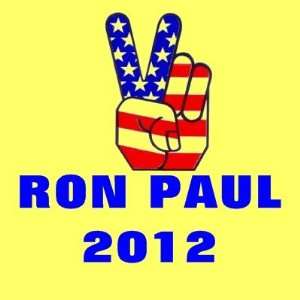  Ron Paul 2012 peace logo sticker Automotive