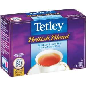 Tetley British Blend Premium Black Tea Grocery & Gourmet Food