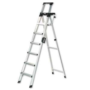   2081AABLD Cosco Eight Foot Lightweight Aluminum Folding Step Ladder