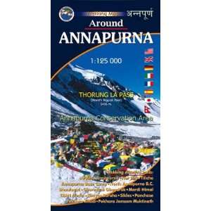     Annapurna Conservation Map   Scale 1125 000