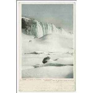 Reprint Ice Mountain, Niagara in Winter, Niagara, N. Y 1898 1931 