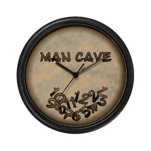  The Myth, The Legend, The Man Cave Humor Wall Clock by 