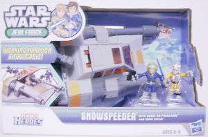 SNOWSPEEDER w/ LUKE Star Wars Jedi Force Vehicle 2011  