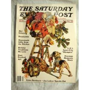   Evening Post Nov / Dec 1993 Santa Claus Saturday Evening Post Books