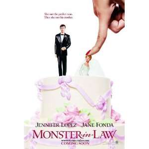  MONSTER IN LAW A 27X40 ORIGINAL D/S MOVIE POSTER 