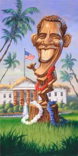 Ba Rocka Shaka Art by Thor Limited Edition Barack Obama  