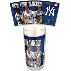  New York Yankees MLB 24 oz Tumbler (Set of 2) Sports 