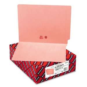 , Reinforced End Tab, Letter, Pink, 100/Box   Sold As 1 Box   Perfect 