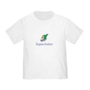    Personalized Aidan SuperAidan Super Hero Infant Toddler Shirt Baby