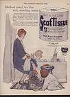 1926 SCOTTISSUE TOILET PAPER MOTHER BATH BOAT CHILD AD