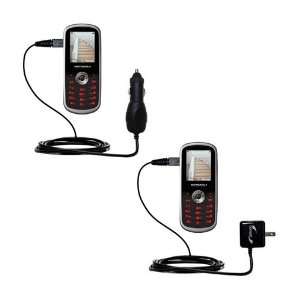  Car and Wall Charger Essential Kit for the Motorola WX290 
