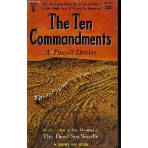  the Ten Commandments A. Powell Davies Books