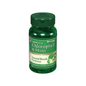  Chlorophyll & Mint 100 Tablets