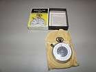   nice Breitling Wakmann 7 jewel Swiss stopwatch w/ box, pouch, warranty