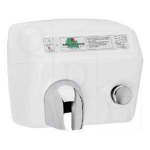  World Dryer Model A5   Push Button (Cast Iron)