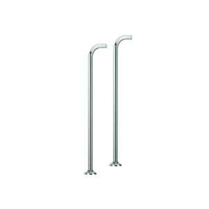 Fima by Nameeks S2251SN Brushed Nickel 4 D Couple of Stand Pipes for