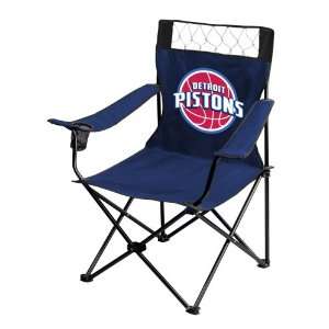 Blue Detroit Piston Folding Chair