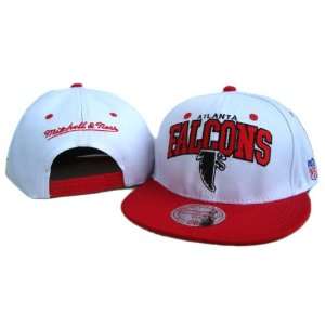  NFL Atlanta Falcons Mitchell Ness White Snapback Hats 