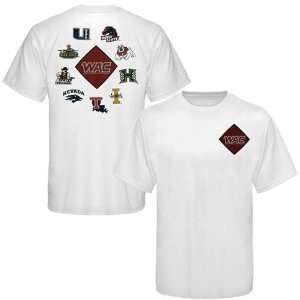  WAC White Conference Diamond T shirt