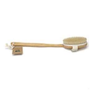   Natural   Natural Bristle Bath Brush with detachable wooden handle 16