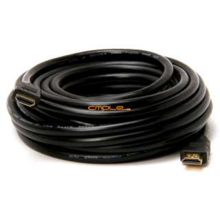   HDMI Cable M/M 1080p Male 1.3 HDTV DVD PS3 xBox LCD Wire 30FT  