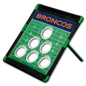  Denver Broncos NFL Football Field Bean Bag Toss Game 