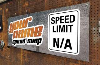 Speed Shop Custom Racing Banner Ford Chevy Mopar  