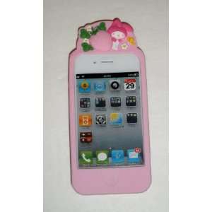 My Melody Baby Pink Protective Silicone Gel Case Cover Embossed Pop 