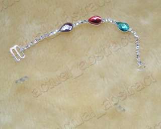 18X rhinestone&silver plated bra strap wholesale  