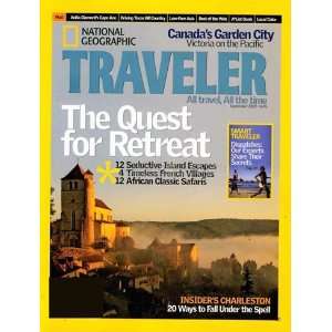  National Geographic Traveler Magazine, (The Quest for 