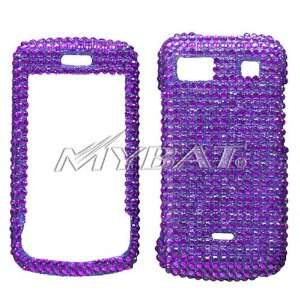  LG GR500 (Xenon) Purple Diamante Protector Case 
