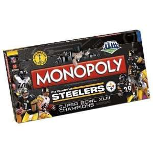  Pittsburgh Steelers Super Bowl XLIII Monopoly Board Game 