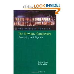  The Novikov Conjecture Geometry and Algebra (Oberwolfach 