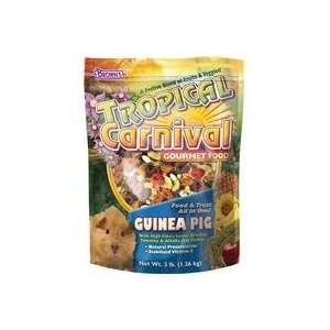  3 PACK TROPICAL CARNIVAL GUINEA PIG, Size 3 POUND 