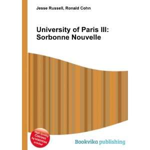  University of Paris III Sorbonne Nouvelle Ronald Cohn 