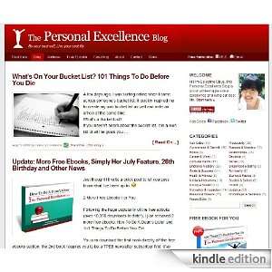  Personal Excellence Kindle Store Celestine Chua