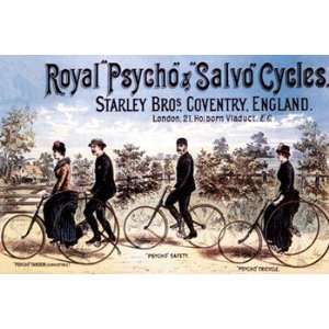  Royal Psycho and Salvo Cycles   Poster (18x12)