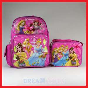 Disney Princess 16 Backpack and Lunch Bag Set Tangled  