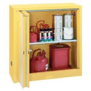  Liquid Standard Storage Cabinet with Bifold Self Closing Door, 43 