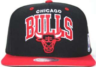 Chicago Bulls NBA HWC Wool Arch Logo Snapback Hat by MItchell & Ness 
