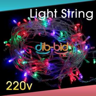10M 30FT 30 FT LED Light String 7 Color Christmas 220V  