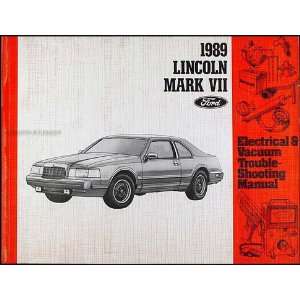  1989 Lincoln Mark VII Electrical and Vacuum 