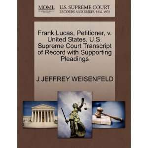  Frank Lucas, Petitioner, v. United States. U.S. Supreme 
