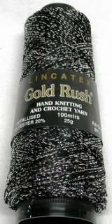 Lincatex Yarn Gold Rush Metallic Available in 19 Colors  