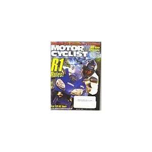com Motor Cyclist Magazine April 1998 (1 301, hot New Cruisers Honda 