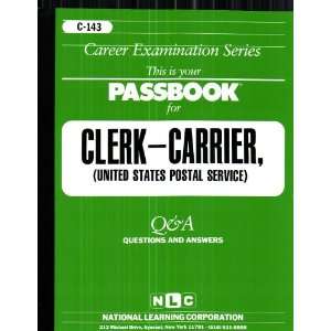  Clerk Carrier (USPS) (9780837301433) Jack Rudman Books