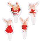 12 cupcake picks olivia the pig birthday party balloons stickers