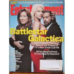  Entertainment Weekly, Sept. 29, 2006. Battlestar Galactica 