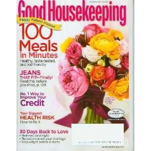  Good Housekeeping February 2009 100 Meals in Minutes (Vol 